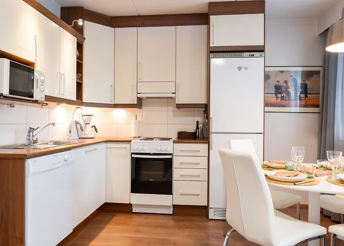 Apartment Cozy With Private Sauna And Parking *